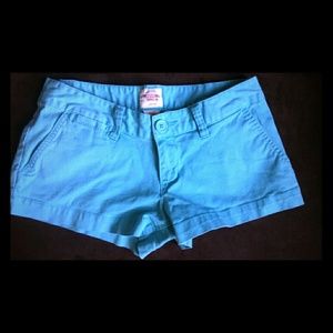 Mossimo light blue shorts.