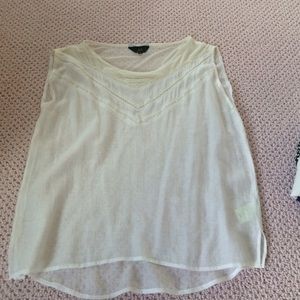 Cute flowy white shirt made by Jack!