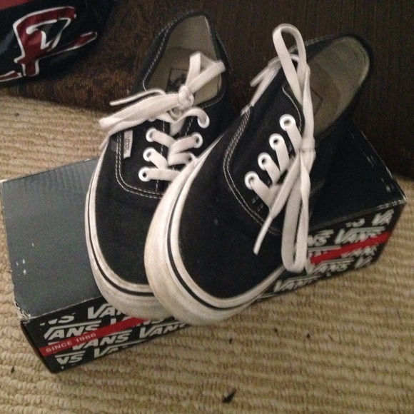 Black and White Vans