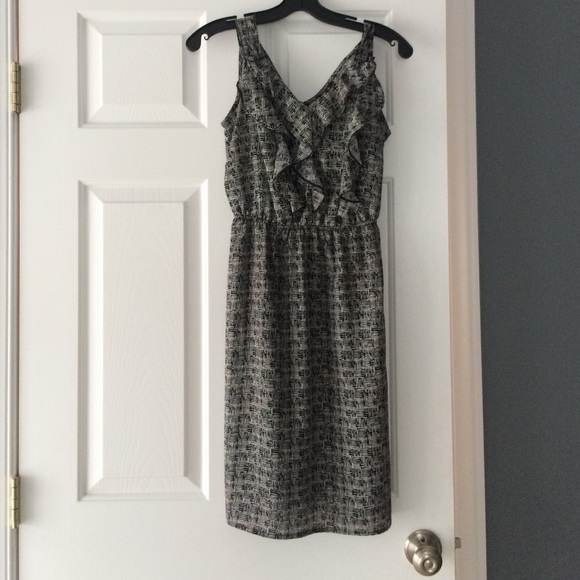 Black and white dress