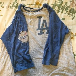 Los Angeles Dodgers Vintage Looking Baseball Shirt