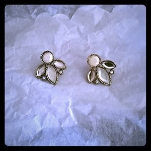 Crystal accented earrings