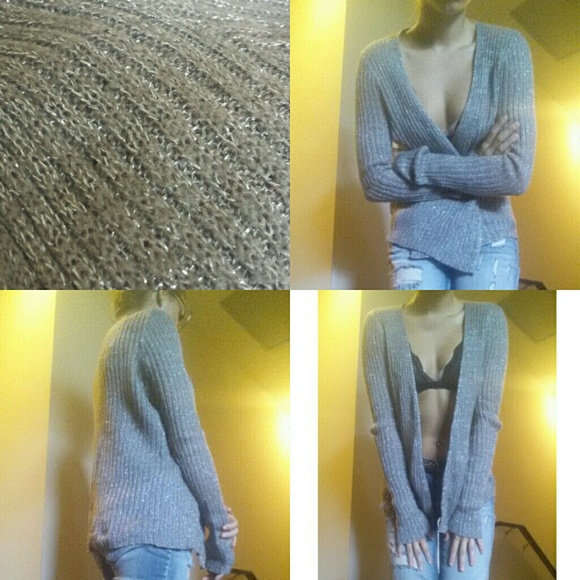 Gray Cardigan