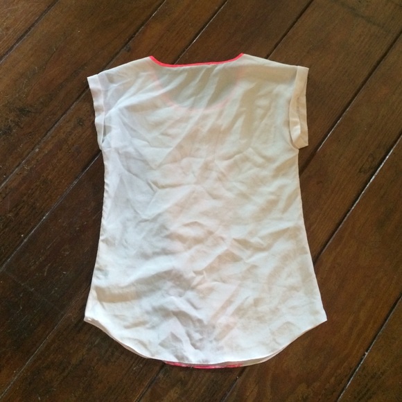 baby pink crochait shear blouse - Picture 2 of 3