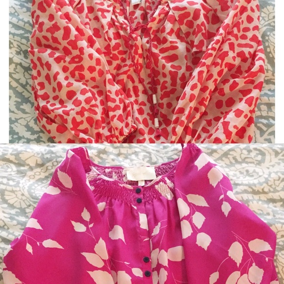 *Bundle Option* DVF & Yumi Kim blouses