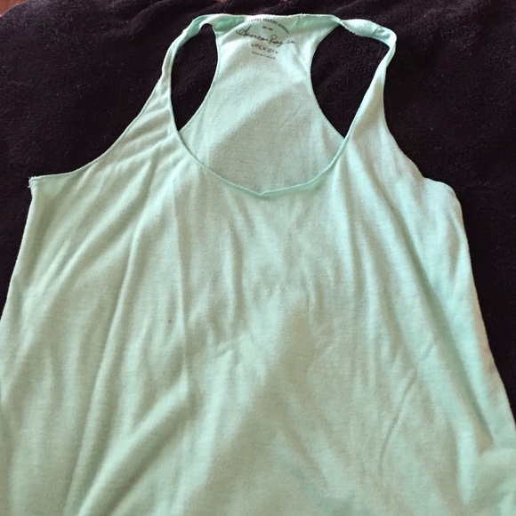 Mint loose tank 🐬