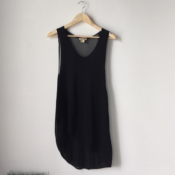 Helmut Lang Sheer Layered Tank