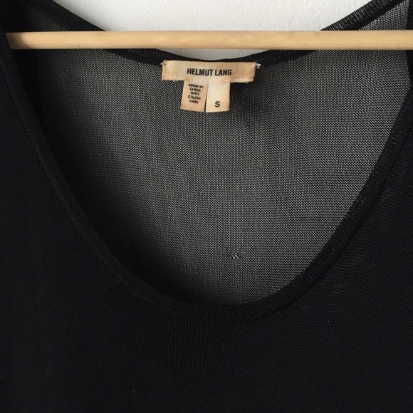 Helmut Lang Sheer Layered Tank - Picture 4 of 4