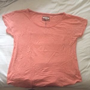 Anthropologie Pure+Good peach colored shirt