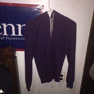 Purple hoodie