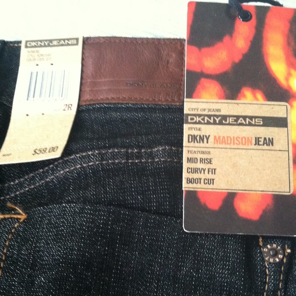 NWT DKNY black jeans