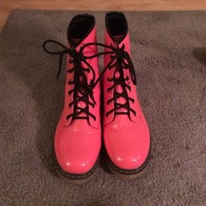 Pink Combat Boots (Similar to Docs)