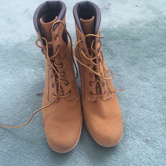 Timberland heeled boots