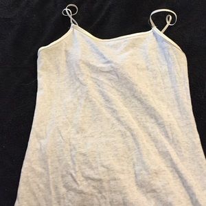 Cremé colored tank 🐚