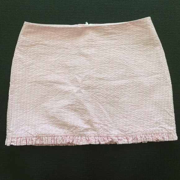 Lilly Pulitzer Seersucker Skirt