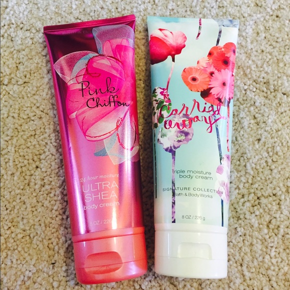Bath and Body Works signature collection lotions!