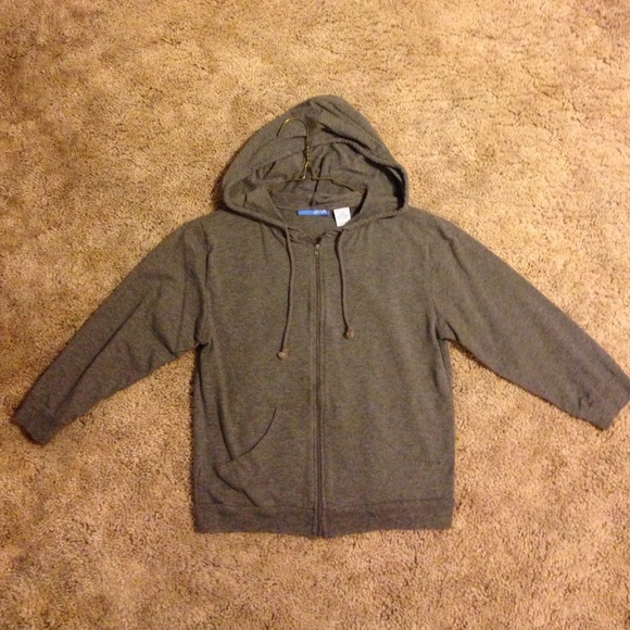 Delia's gray jacket