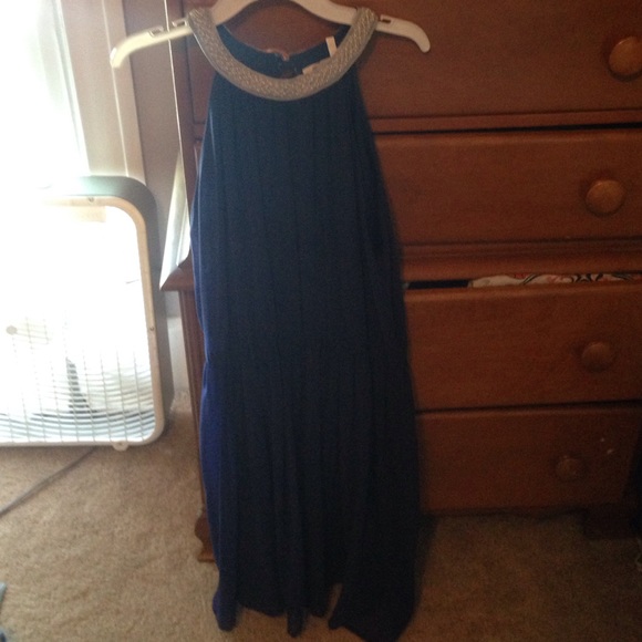 Navy blue homecoming dress