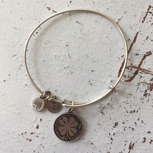 Alex and Ani four leaf clover