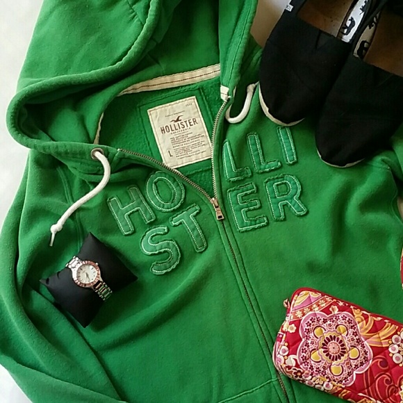 Green Hollister Jacket