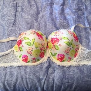 Victoria's Secret floral bra