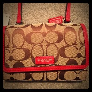 Coach over the shoulder mini bag