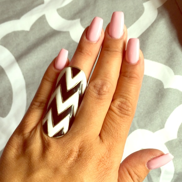 Aldo chevron print ring