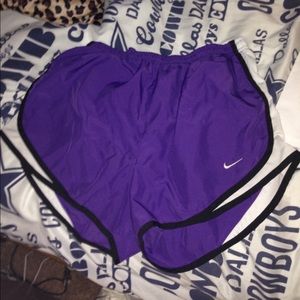 Purple Nike Dri-Fit Shorts