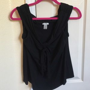 CACHÉ black tie blouse