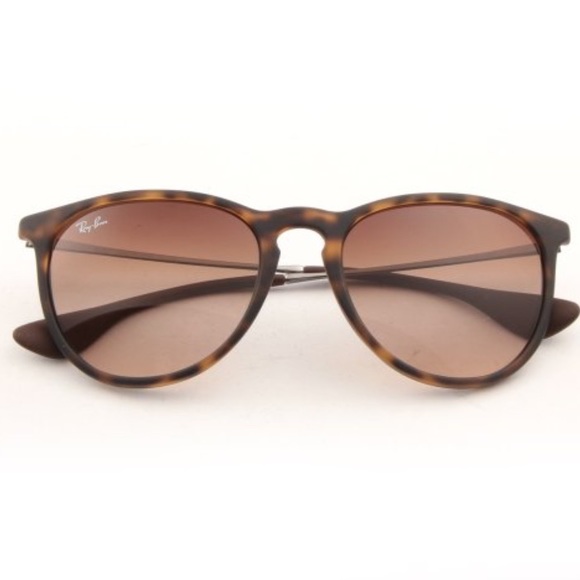 Ray Ban Authentic Tortoise Erika Sun Glasses