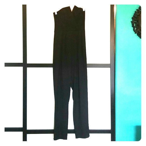 Nasty Gal strapless jumpsuit
