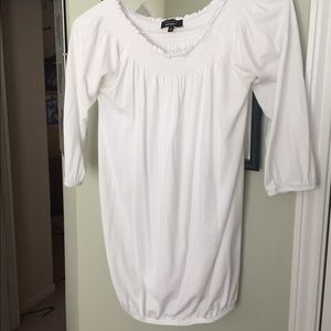 New look maternity white top