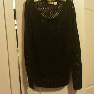 Mesh sweater