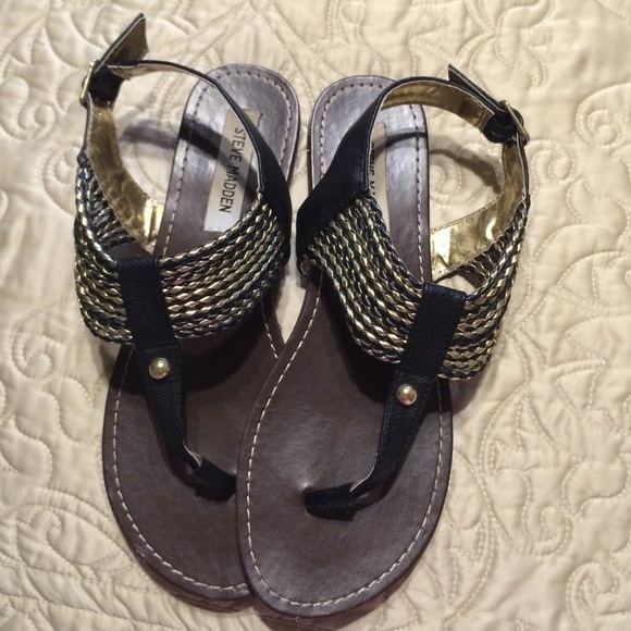 Steve Madden sandals.