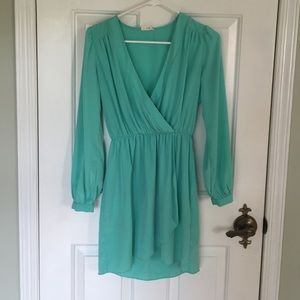 Tobi mint green party dress