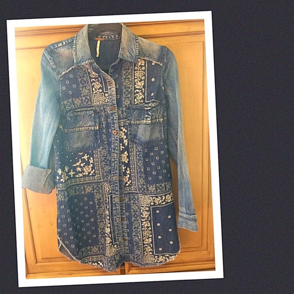 Free People Denim Tunic /Dress