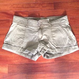 Dark Green Shorts