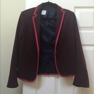 Maroon Academy blazer from gap