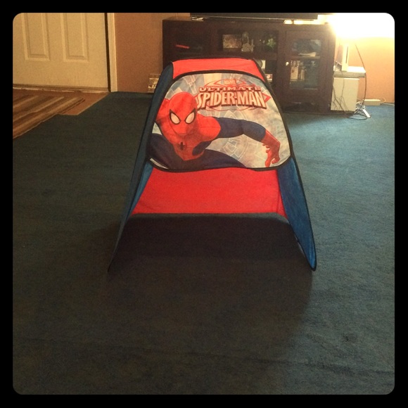 Spider-Man Tent + 2Train Tents and Tunnels