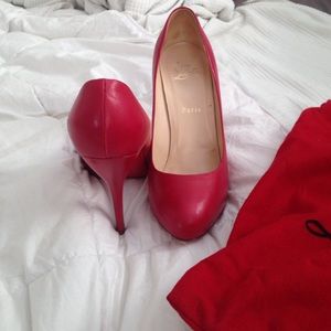Cherry Red Christian Louboutin Pumps