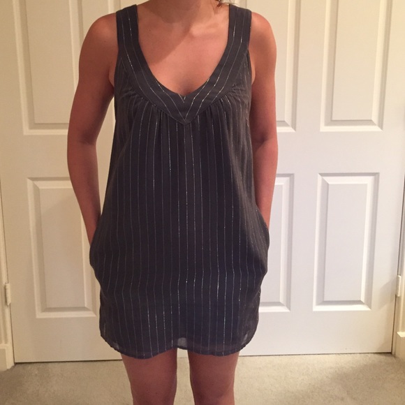 Pinstripe Dress