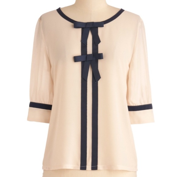 Modcloth Something in the Era Top