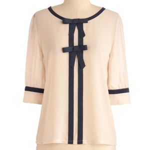 Modcloth Something in the Era Top