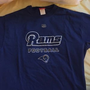 Rams football t shirt
