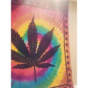 Hemp Tie Dye Tapestry