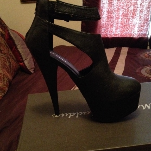 Black high heels
