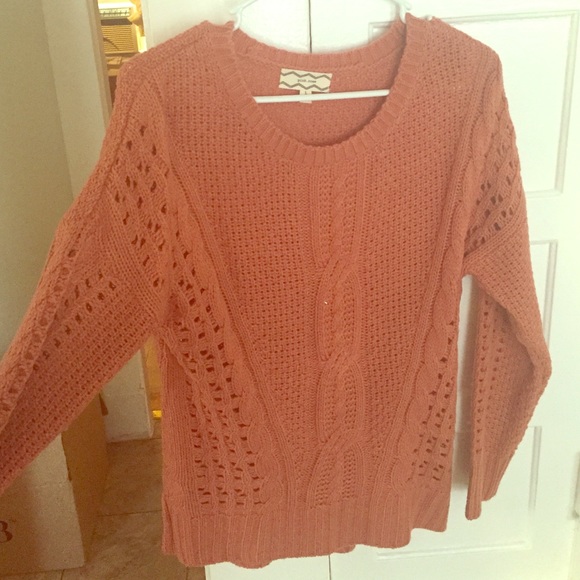 Rust Colored Oversized Sweater