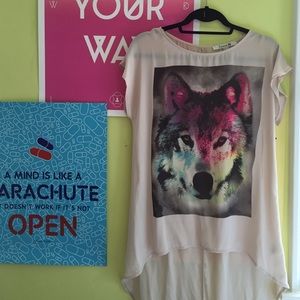 Wolf high low top