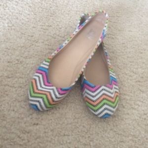 Multi color ballet flat