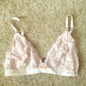 Tart Noir Nude Lace Bralette